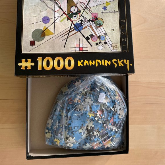 Vassily Kandinsky 1000-Piece Puzzle - Composition 8 - Picture 3 of 3
